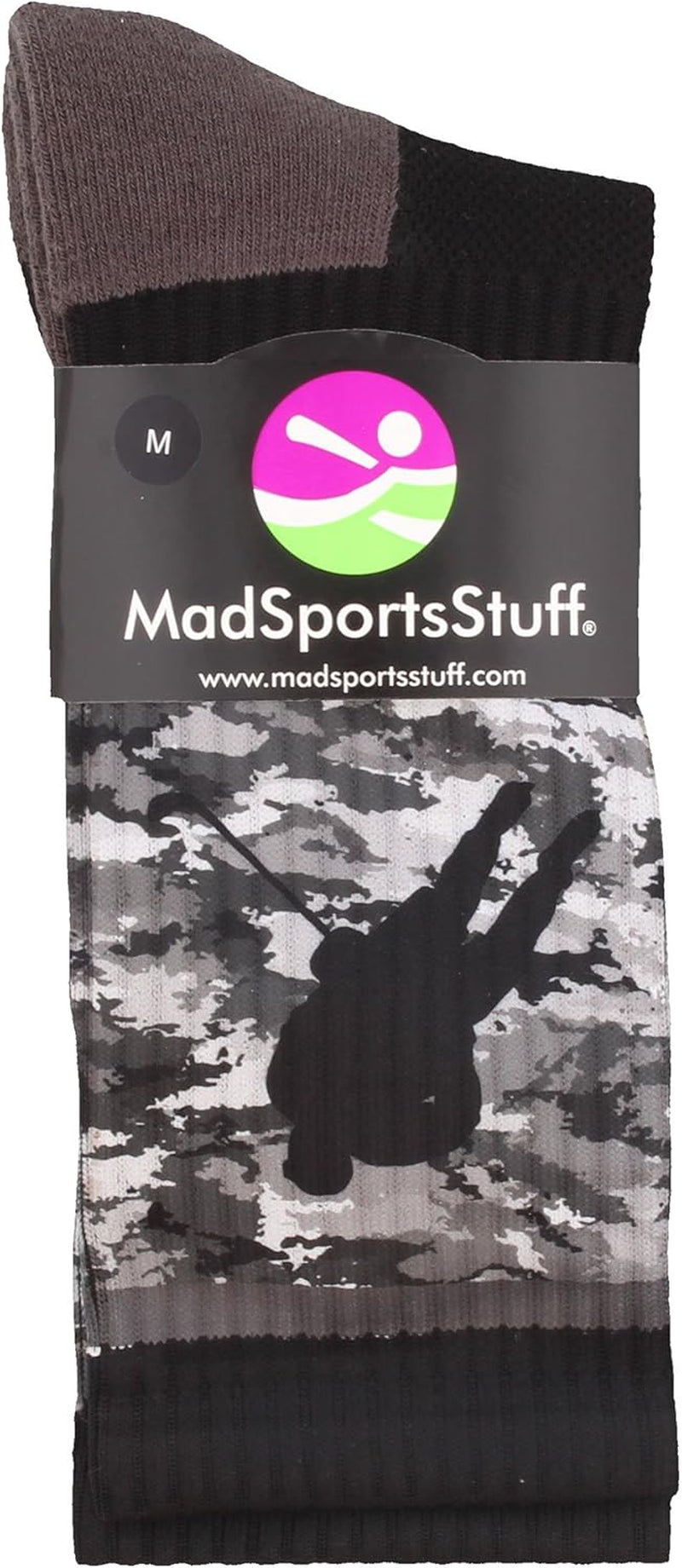 Hockey Player Athletic Crew Socks (Multiple Colors)