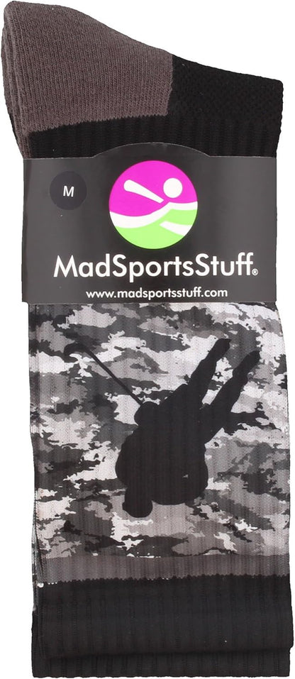 Hockey Player Athletic Crew Socks (Multiple Colors)