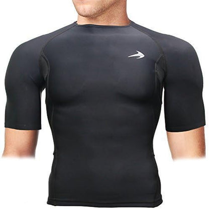 Men'S Compression Shirt - Athletic Base Layer for Workouts Running Dry Fit Athletic Training