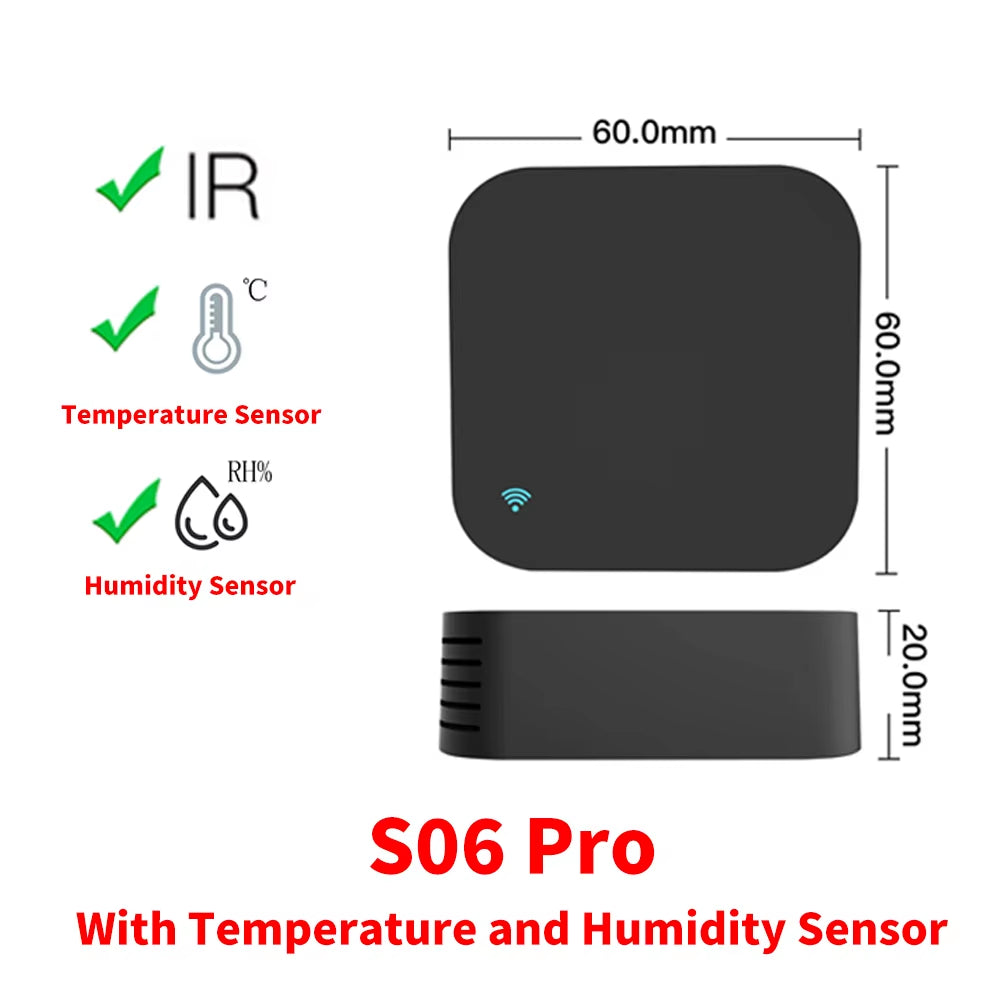 Tuya Smart IR Remote Control Smart Life for Smart Home Automation Replace TV DVD AUD AC Remote Works with Alexa Google Home